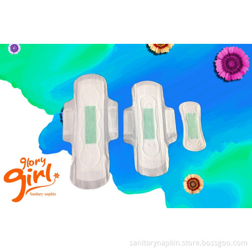 Customize 155mm 290mm 330mm anion sanitary pads